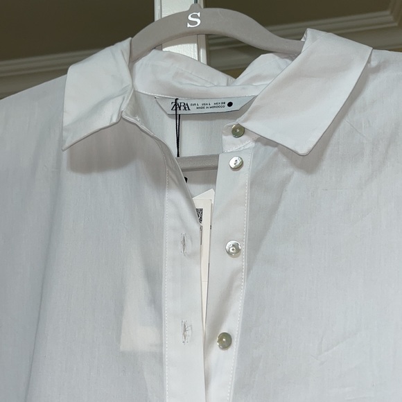 Gorgeous classy white zara dress - Picture 5 of 8